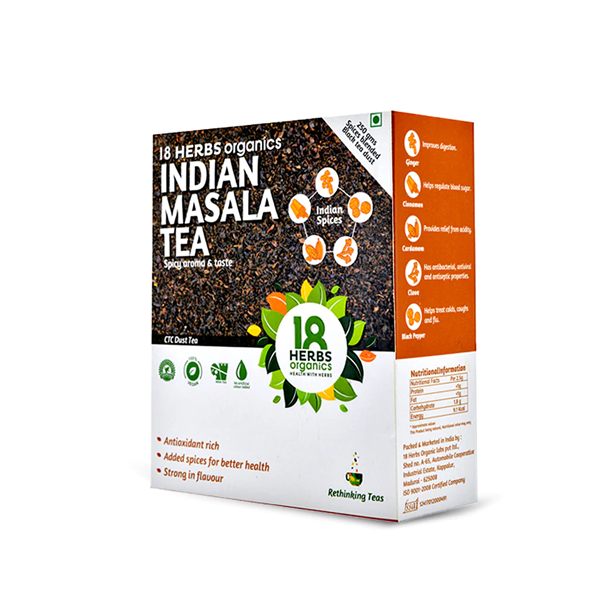 18 Herbs Organics Indian Masala Tea