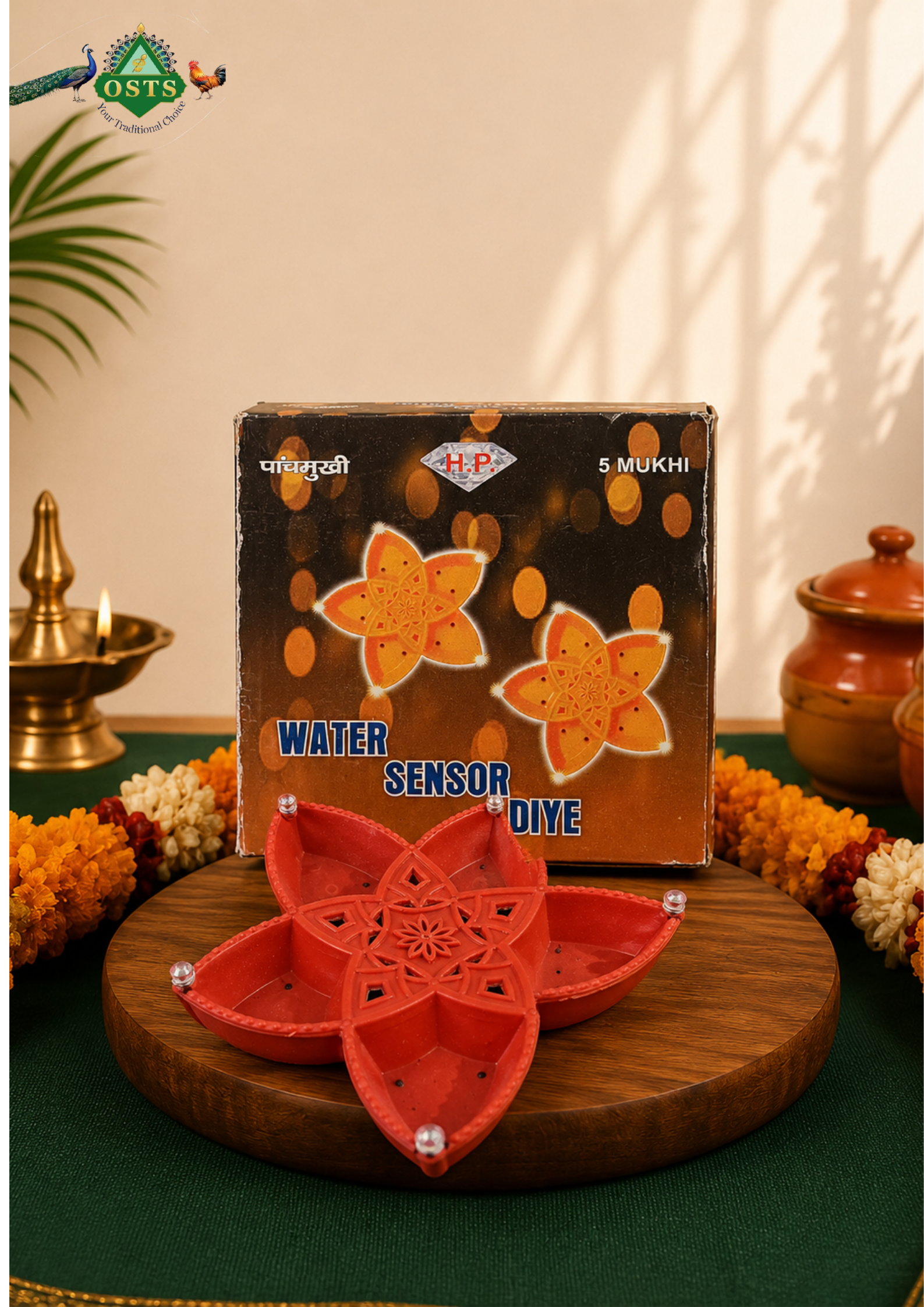 Water Sensor LED Diya Water Sensor LED Diya