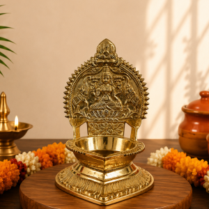 Brass Kamakshi Vilakku